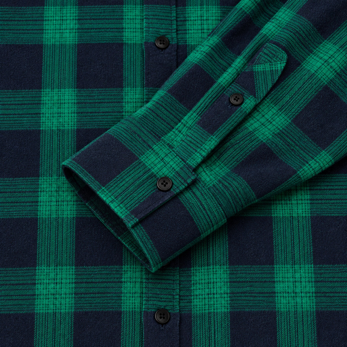 Men's Shirt - Plaid Long-Sleeved Shirt - Classic Ruffled Check Patterned Casual Cotton Men's Clothing Casual Export Shirt