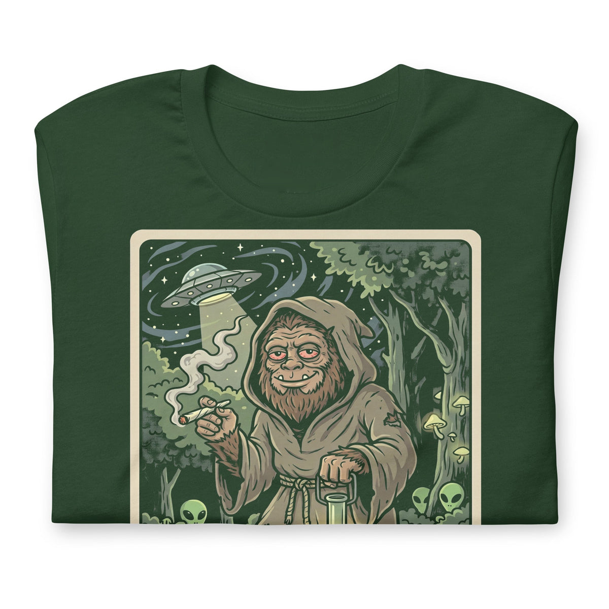 "The Hermit" Bigfoot Stoner Tee