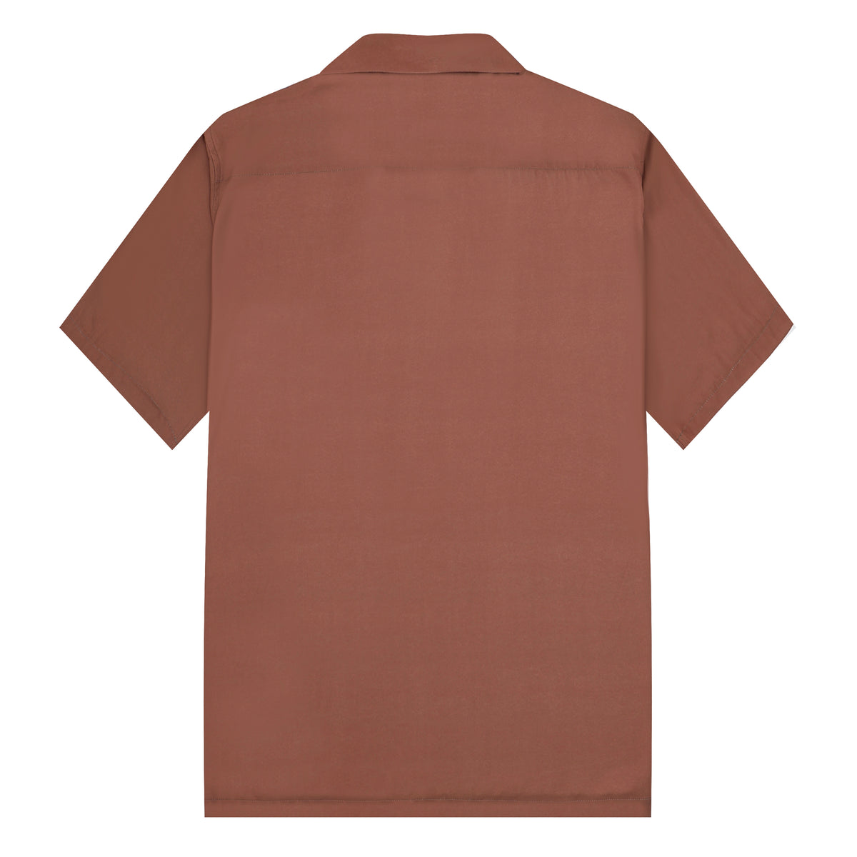 Skull Car Print Camp Collar Short Sleeve Shirt