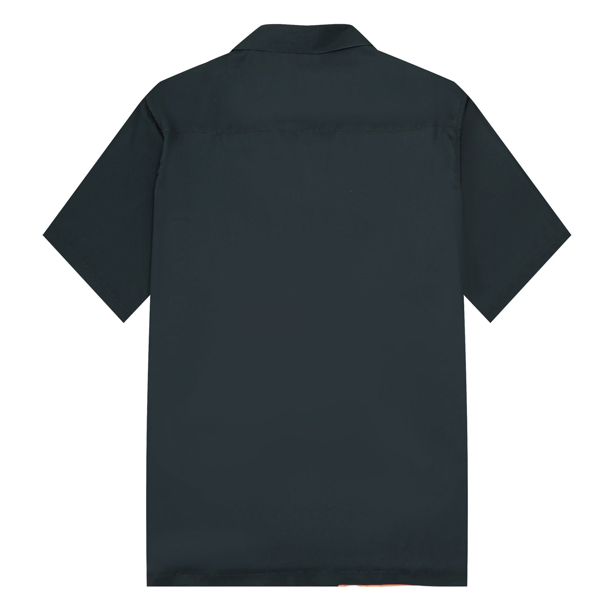 Purple Mouse Print Camp Collar Short Sleeve Shirt For Men