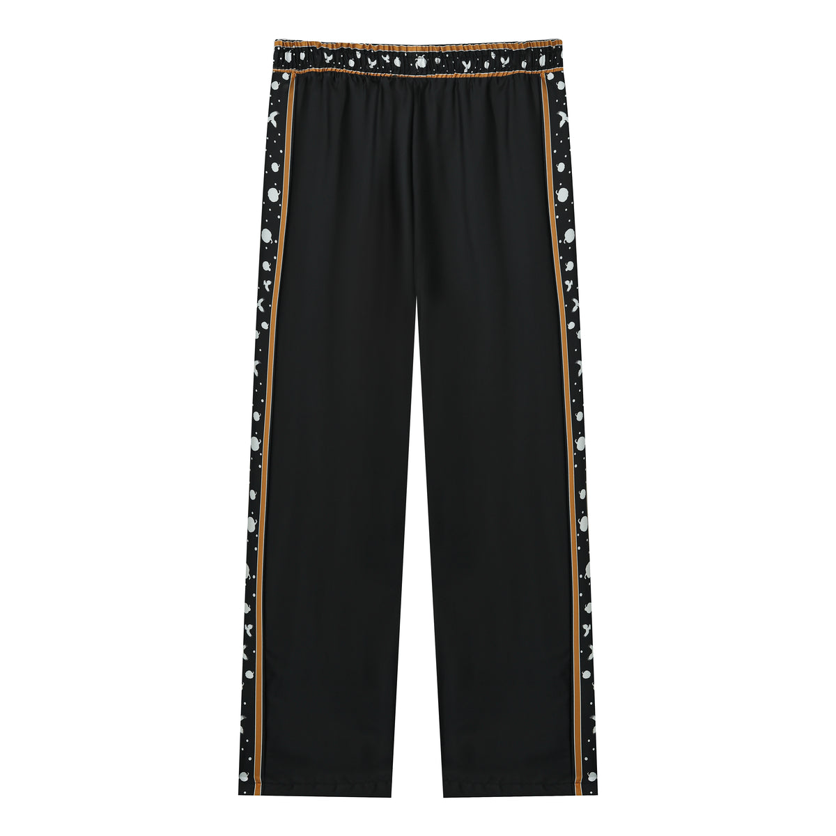 Halloween Bogy Casual Trousers With Elastic Waistband