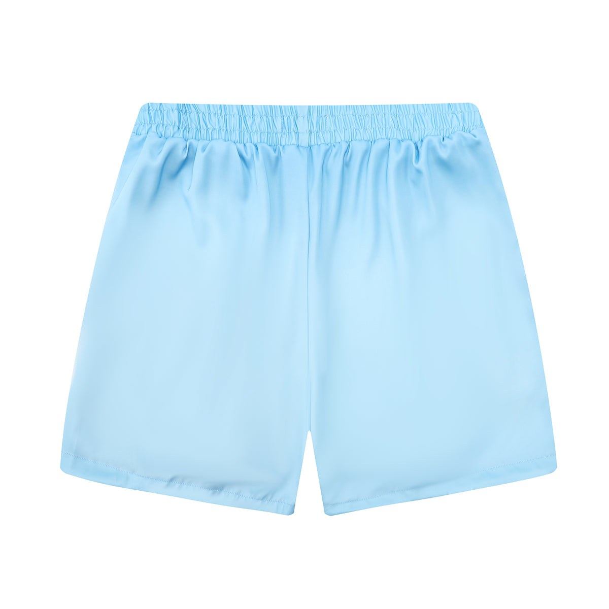 Modified Car Print Elastic Waistband Summer Casual Shorts