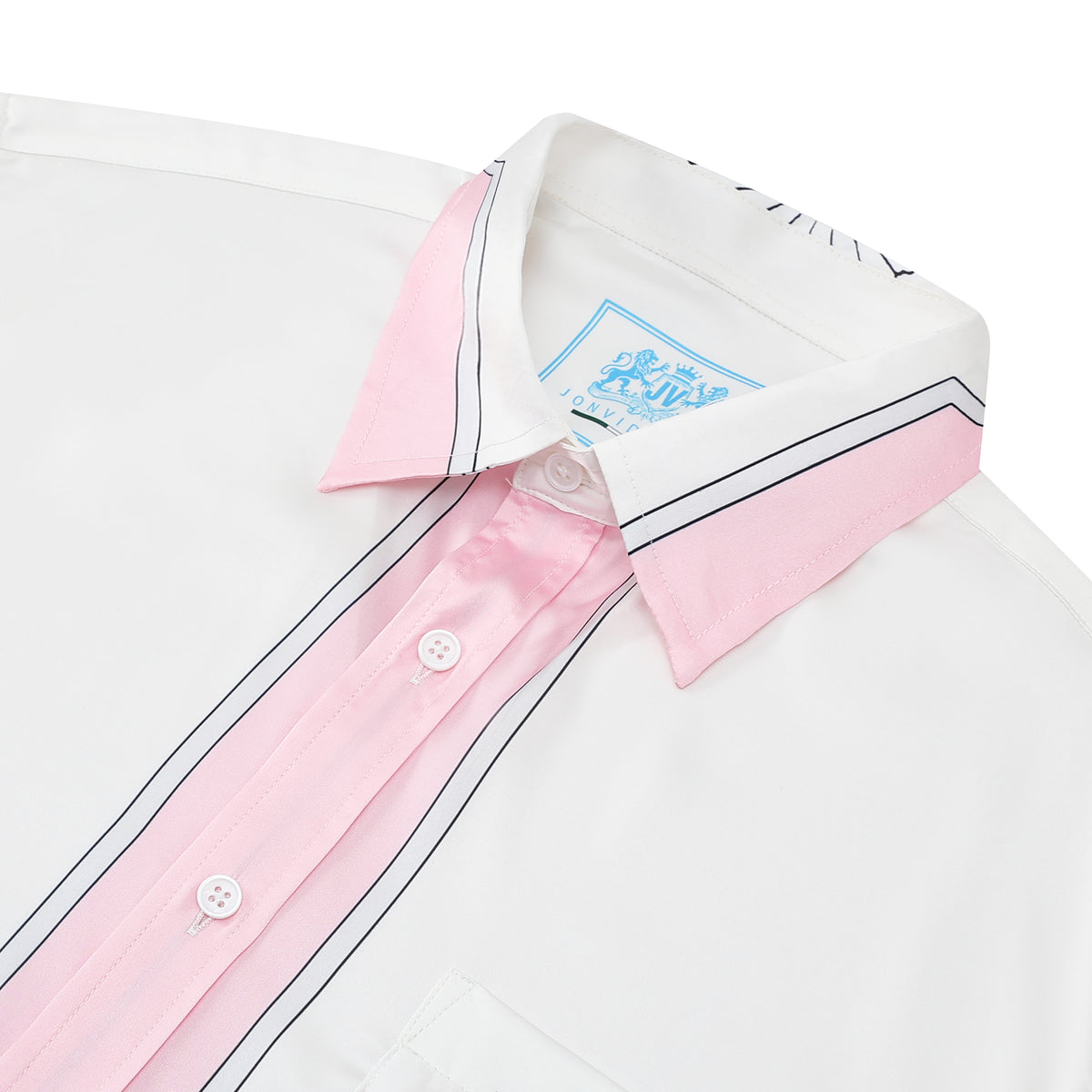 Marine Seahorse Pattern Short Sleeve Button Shirt