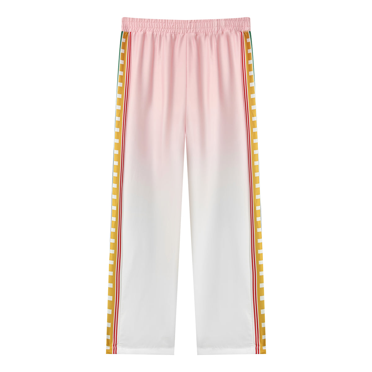 Greek Sacred Fire Casual Trousers With Elastic Waistband