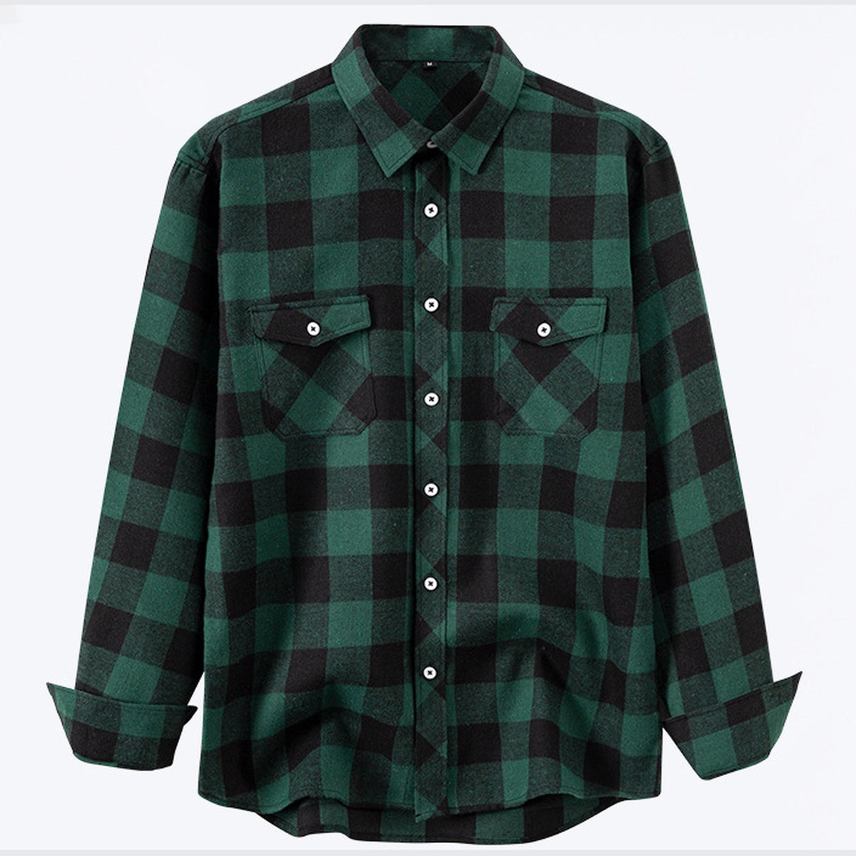 Men's casual long-sleeved button-down shirt, casual jacket, casual shirt