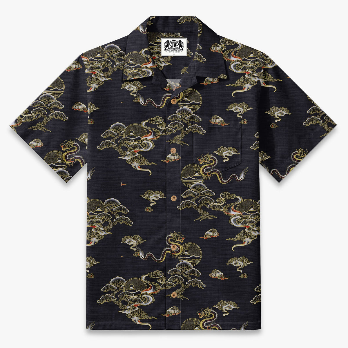 Celestial Dragon Aloha Camp Shirt