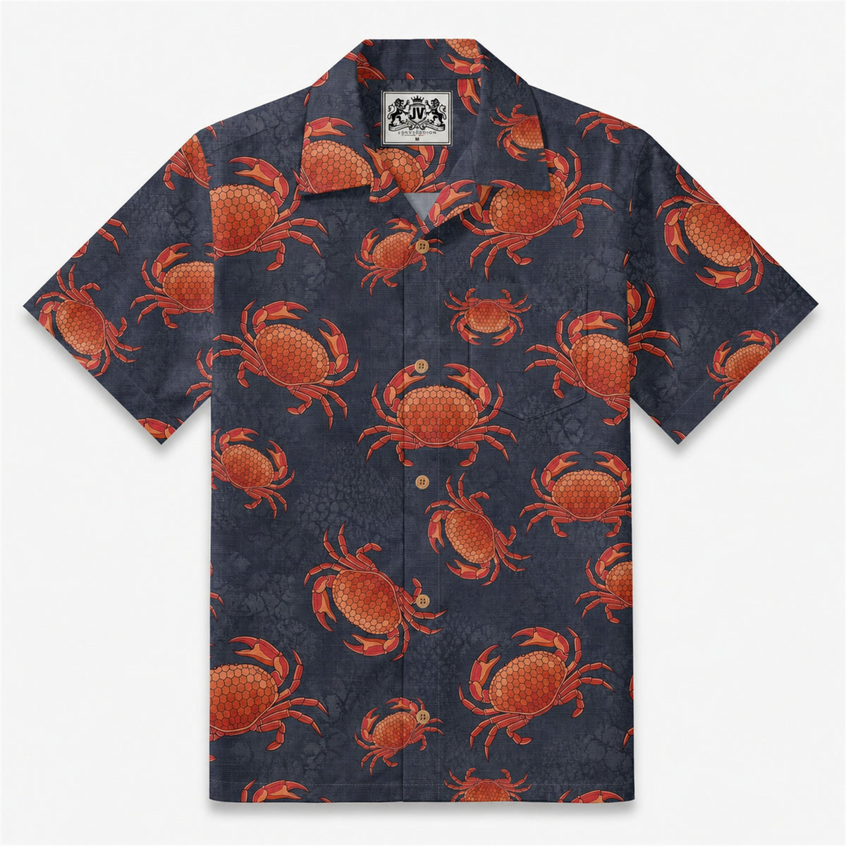 Coastal Crab Crush Camp Shirt