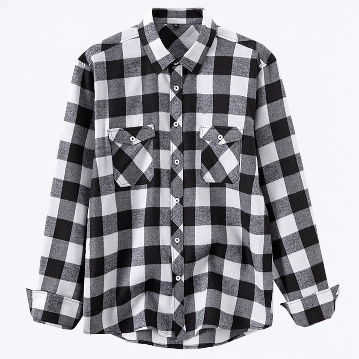 Men's casual long-sleeved button-down shirt, casual jacket, casual shirt