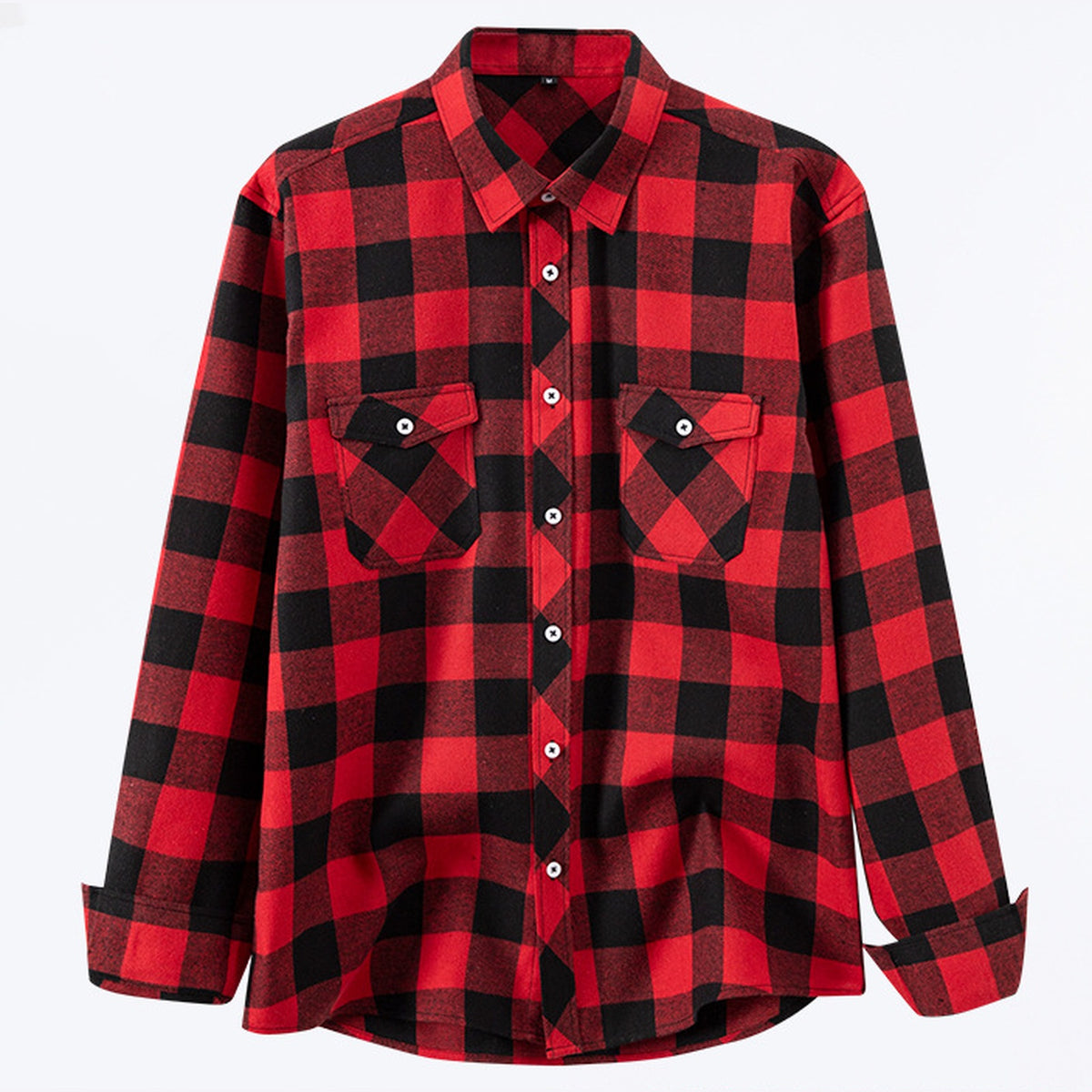 Men's casual long-sleeved button-down shirt, casual jacket, casual shirt