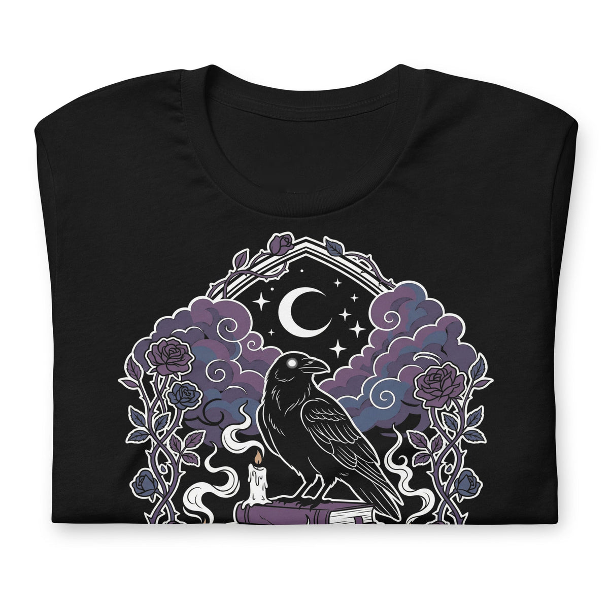 Pastel Goth Crow Shirt