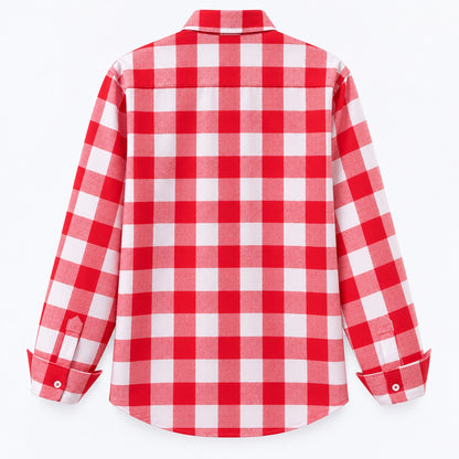 Men's casual long-sleeved button-down shirt, casual jacket, casual shirt