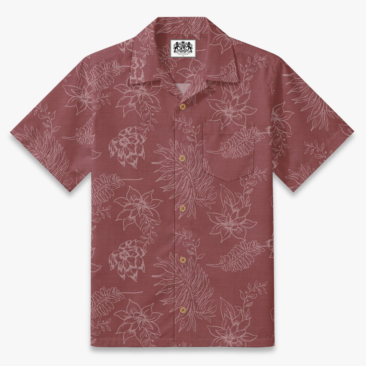 Vintage Vine Aloha Camp Shirt