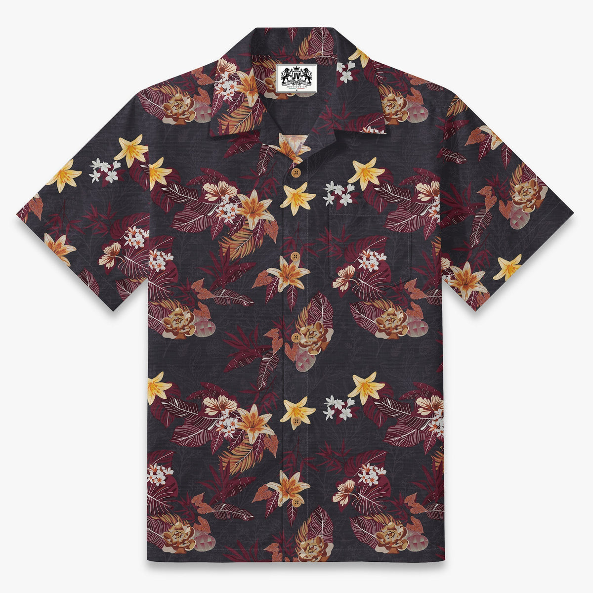 Resort Noir Camp Shirt