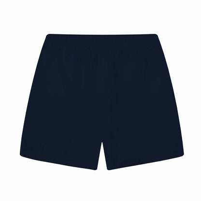 High-Grade Gray Style Elastic Waistband Summer Casual Shorts