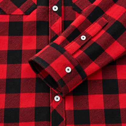 Men's casual long-sleeved button-down shirt, casual jacket, casual shirt