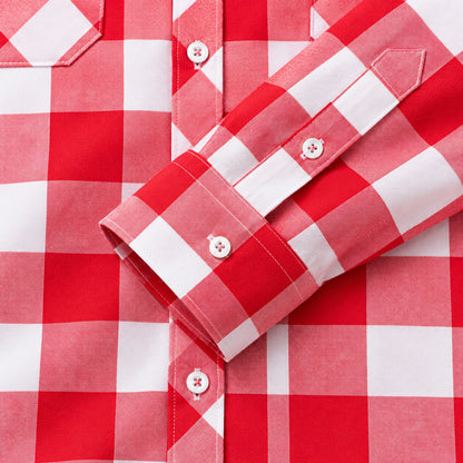 Men's casual long-sleeved button-down shirt, casual jacket, casual shirt