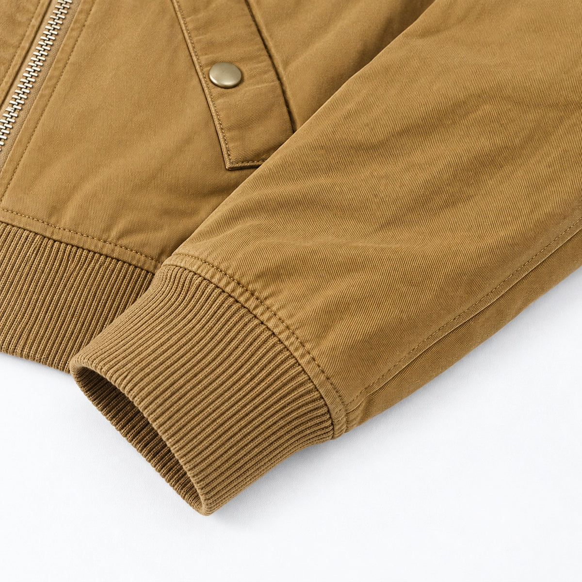 Men’s Khaki "Air One" Military-Style Jacket