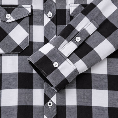 Men's casual long-sleeved button-down shirt, casual jacket, casual shirt