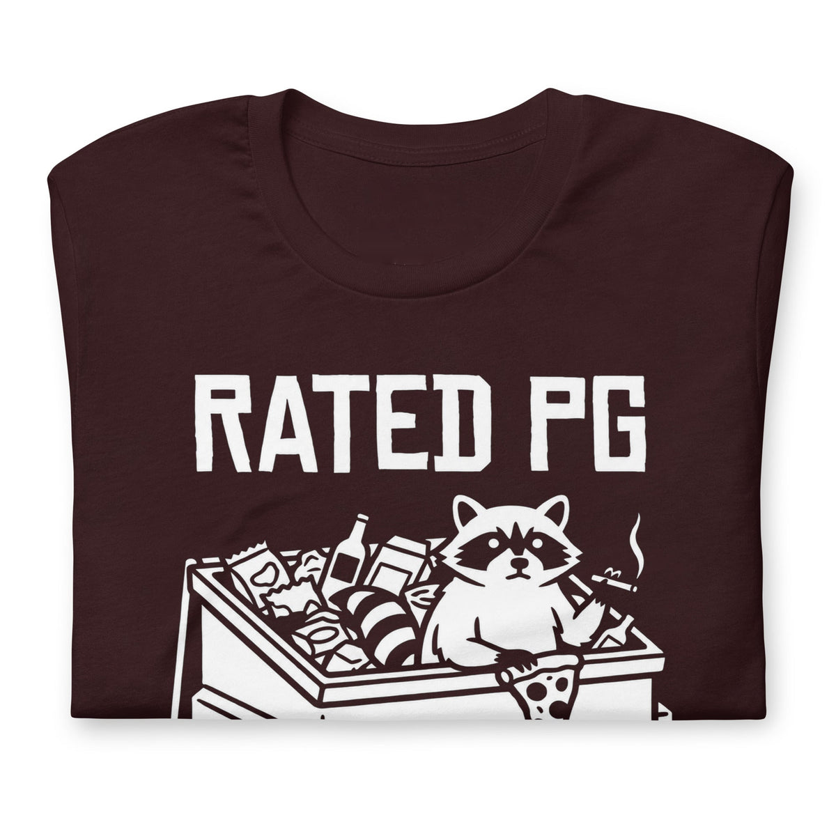 "Rated PG" Raccoon Tee