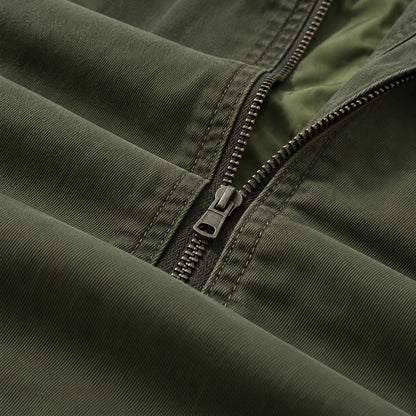 Men's Light Green Casual Plus Size Jacket