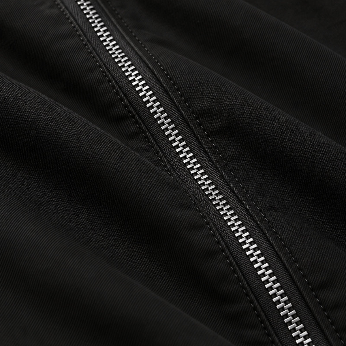 Men’s Black "Air One" Military-Style Jacket
