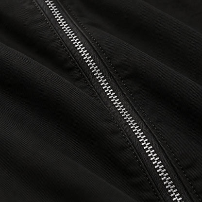 Men’s Black "Air One" Military-Style Jacket