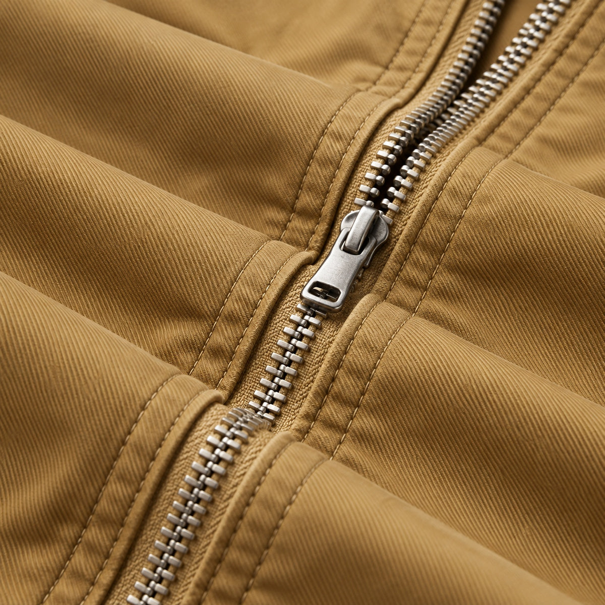 Men’s Khaki "Air One" Military-Style Jacket