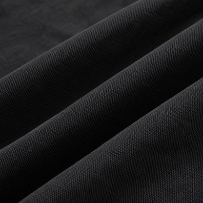 Men’s black fleece-lined  hooded jacket