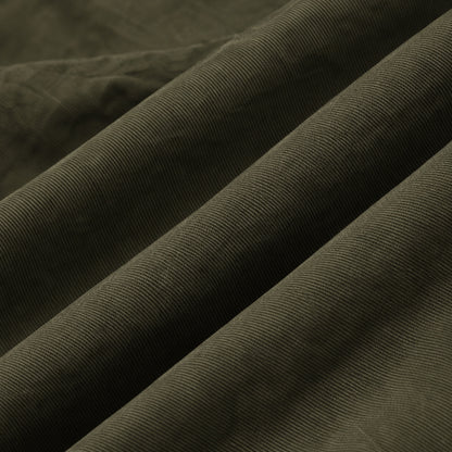 Men’s Army Green fleece-lined  hooded jacket