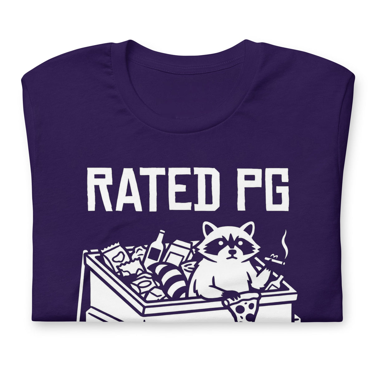 "Rated PG" Raccoon Tee
