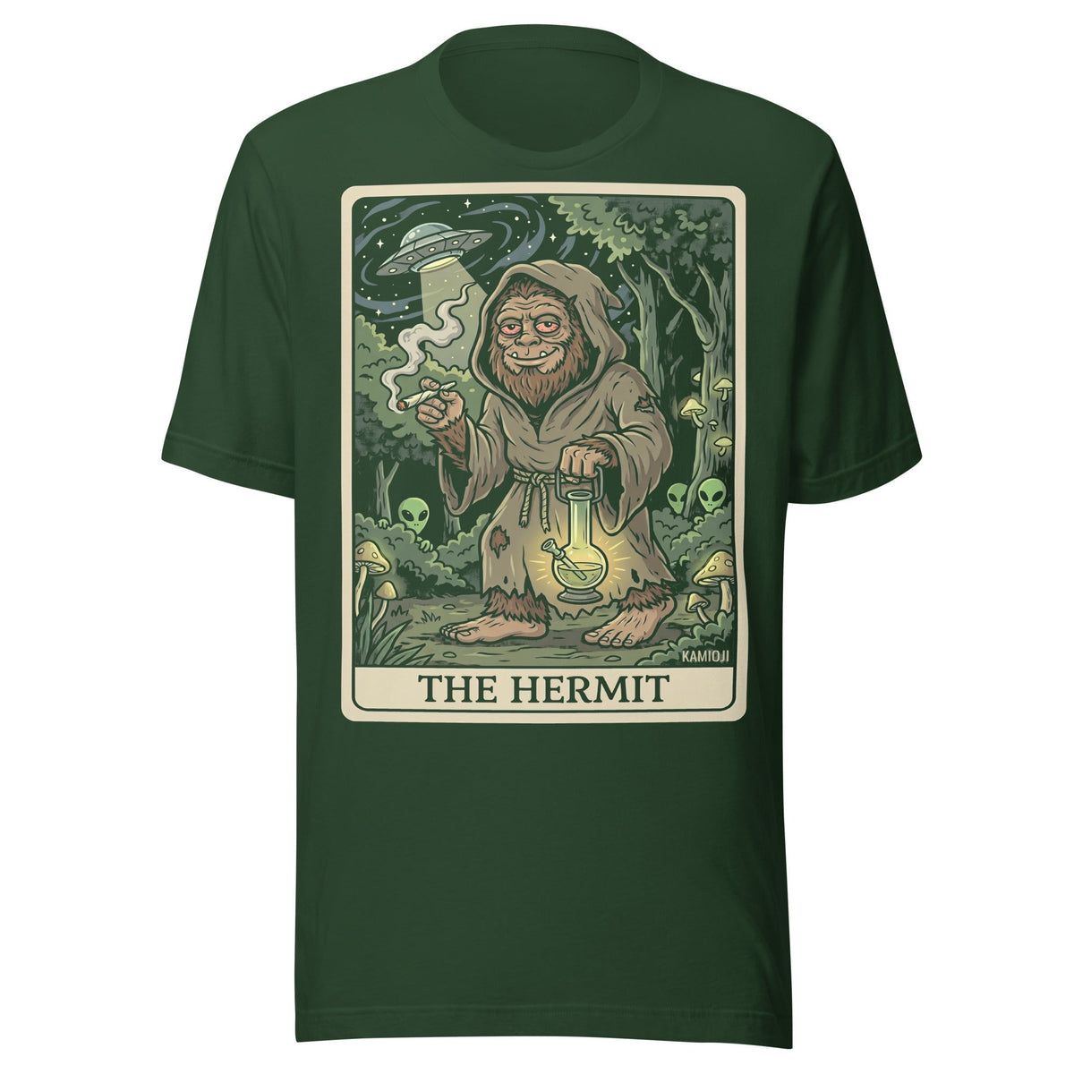 "The Hermit" Bigfoot Stoner Tee