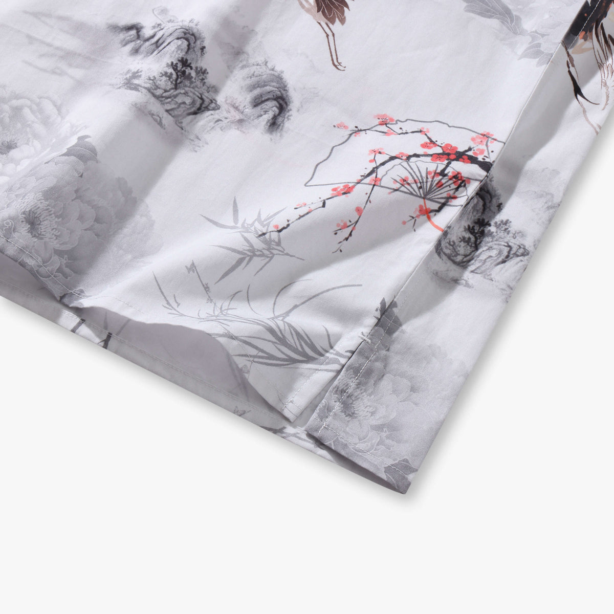 Oriental Poetic Landscape Shirt