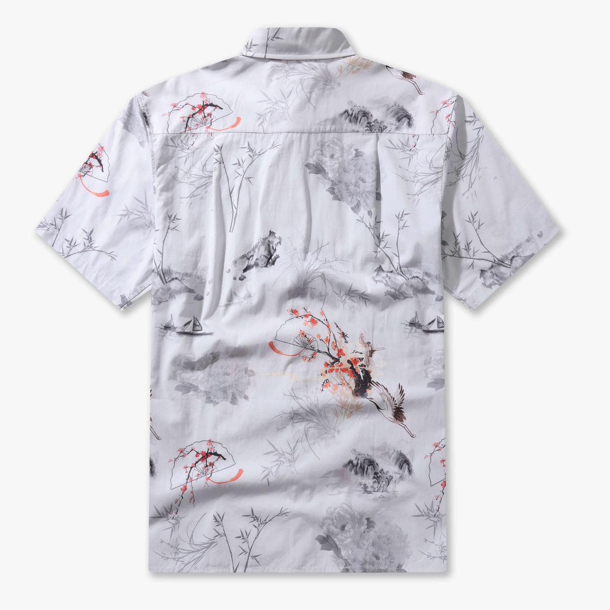 Oriental Poetic Landscape Shirt