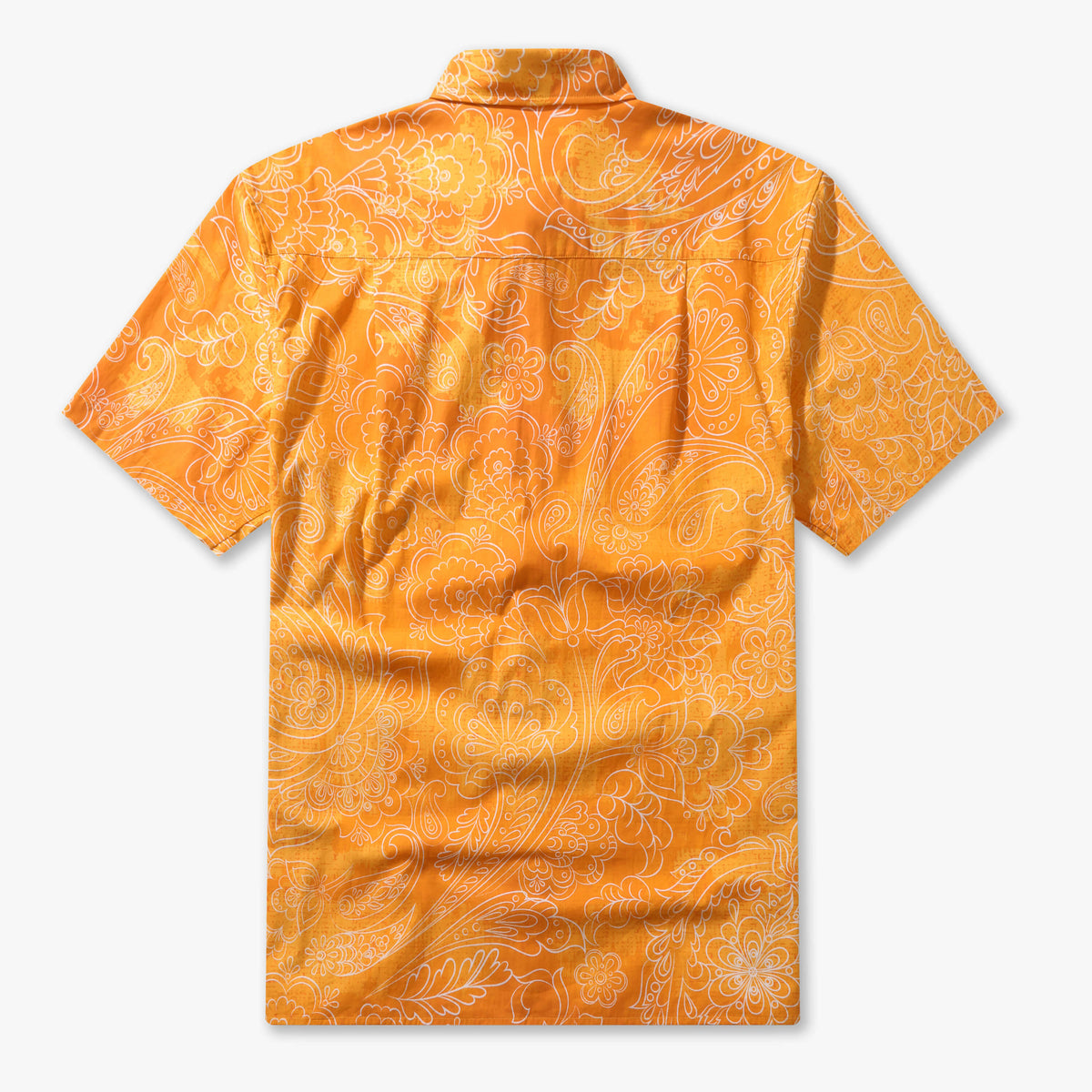 Cocoa Paisley Vintage Short-Sleeve