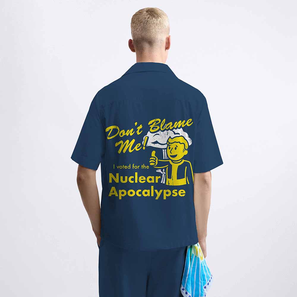 Don’t Blame Me Print Elastic Band Casual Shorts