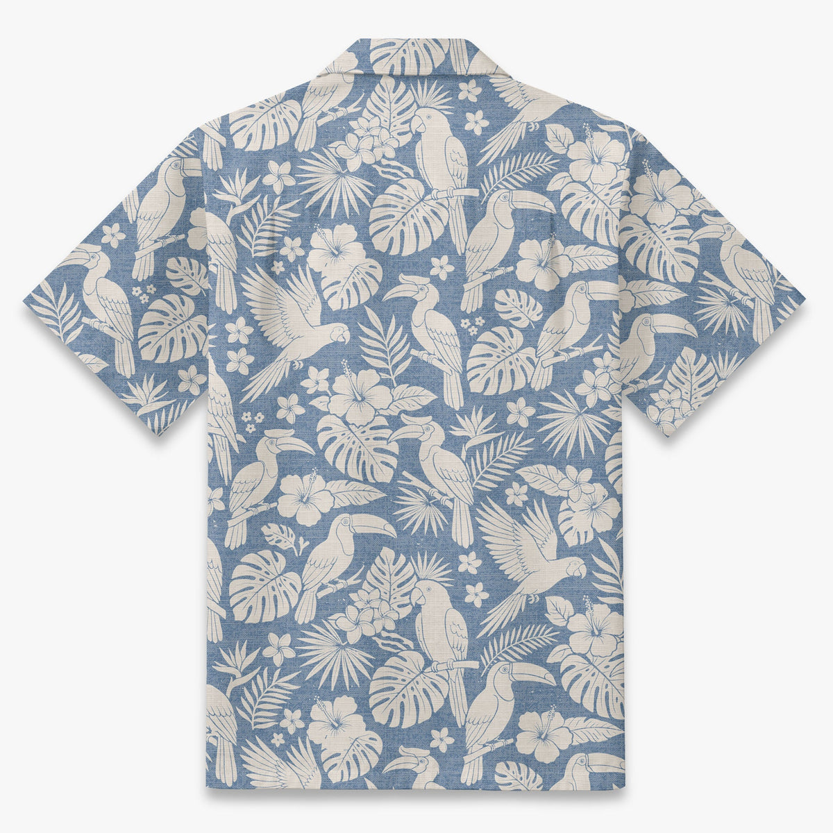 The Coastal Aviary Toile Camp Shirt