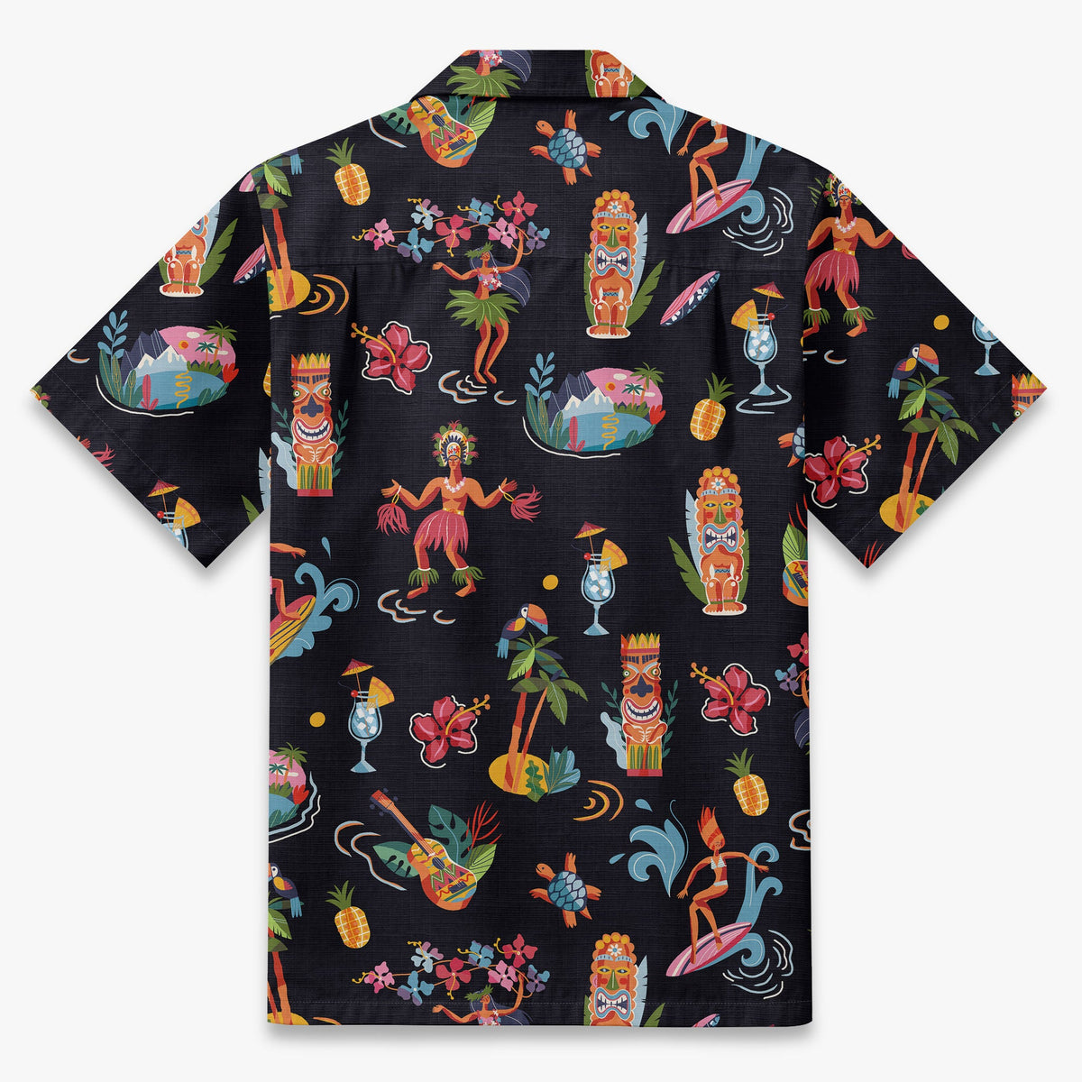 Retro Tiki Luau Hawaiian Shirt