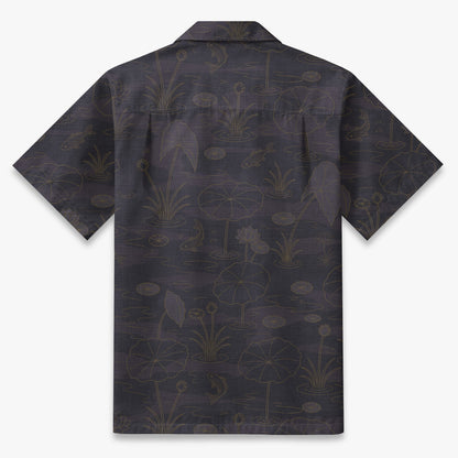 Koi Lotus Reverie Camp Shirt