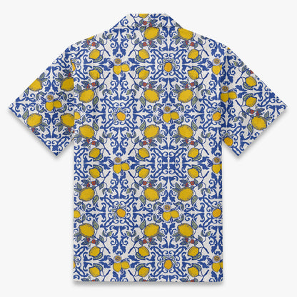 Amalfi Lemon Grove Camp Shirt
