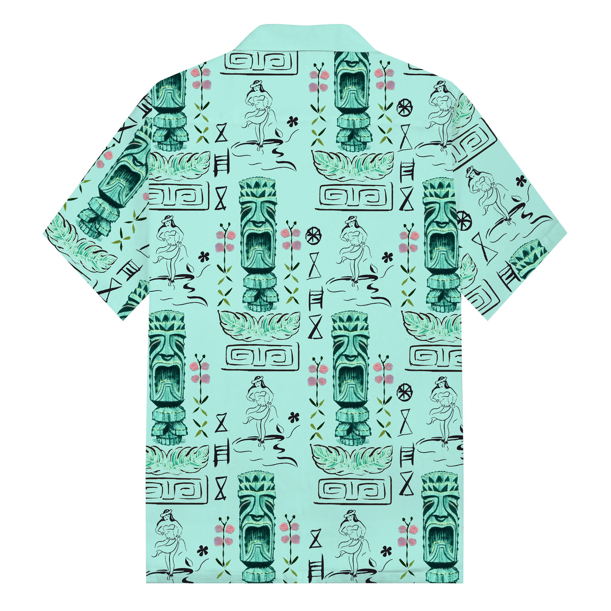 Lucky Tiki Aloha Collar Short Sleeve Shirt