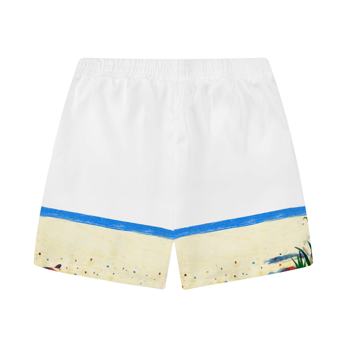 Columbus Discovered The New World Elastic Waistband Summer Casual Shorts