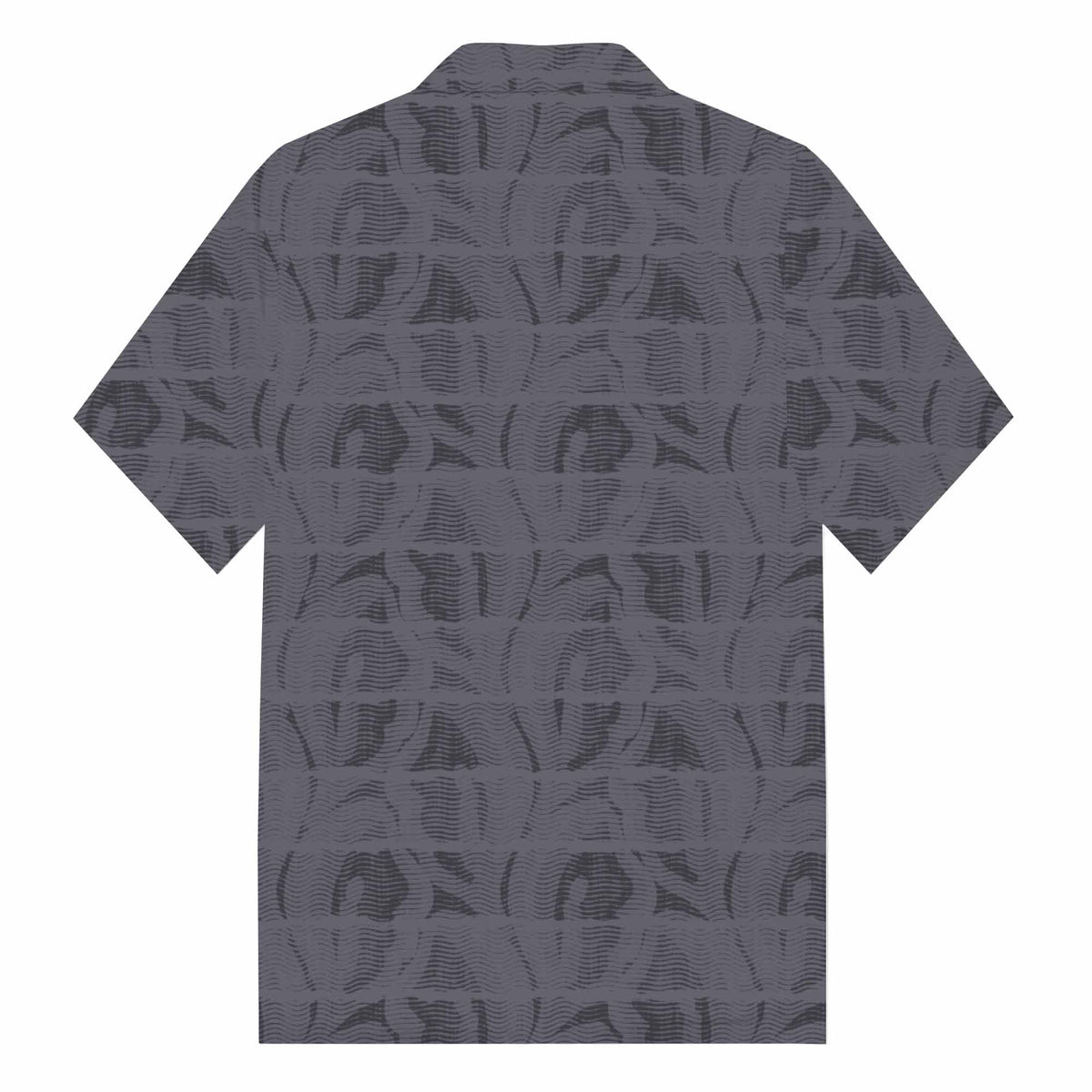 Lips Pattern Camp Collar Short-Sleeved Shirt