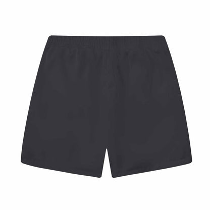 Lips Pattern Elastic Waistband Summer Casual Shorts