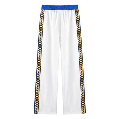 Gothic Vintage Royal Gold Scroll Two Piece Streetwear Outfit