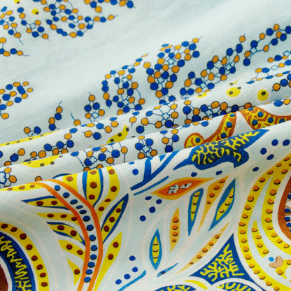 Classic Paisley Pattern Short Sleeve Camp Shirt Jonvidesign