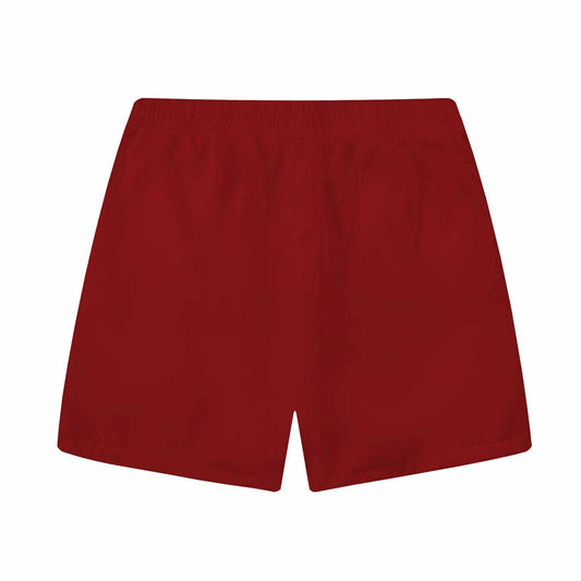 Summer Vacation Retro Fish Pattern Elastic Waistband Summer Casual Shorts