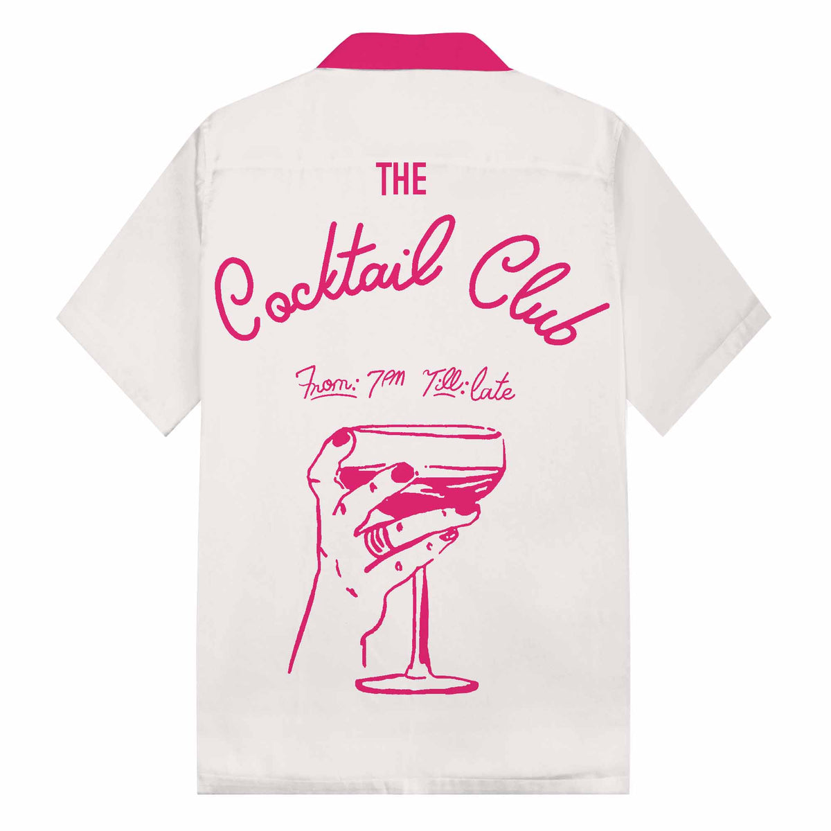 Abstract Painting Leopard Print Camp Collar Short-Sleeved Shirt