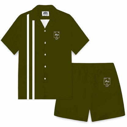 Autism Awareness Elements Periodic Elastic Band Casual Shorts