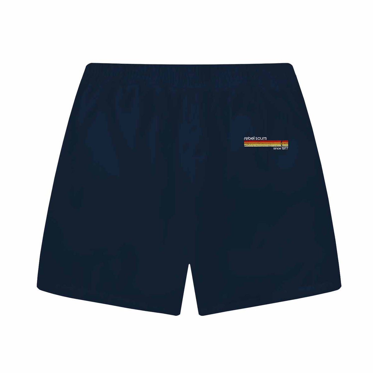 Rebel Scum 1977 Elastic Band Casual Shorts