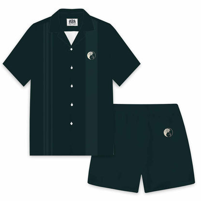 Simple Black Casual  Elastic Band Casual Shorts